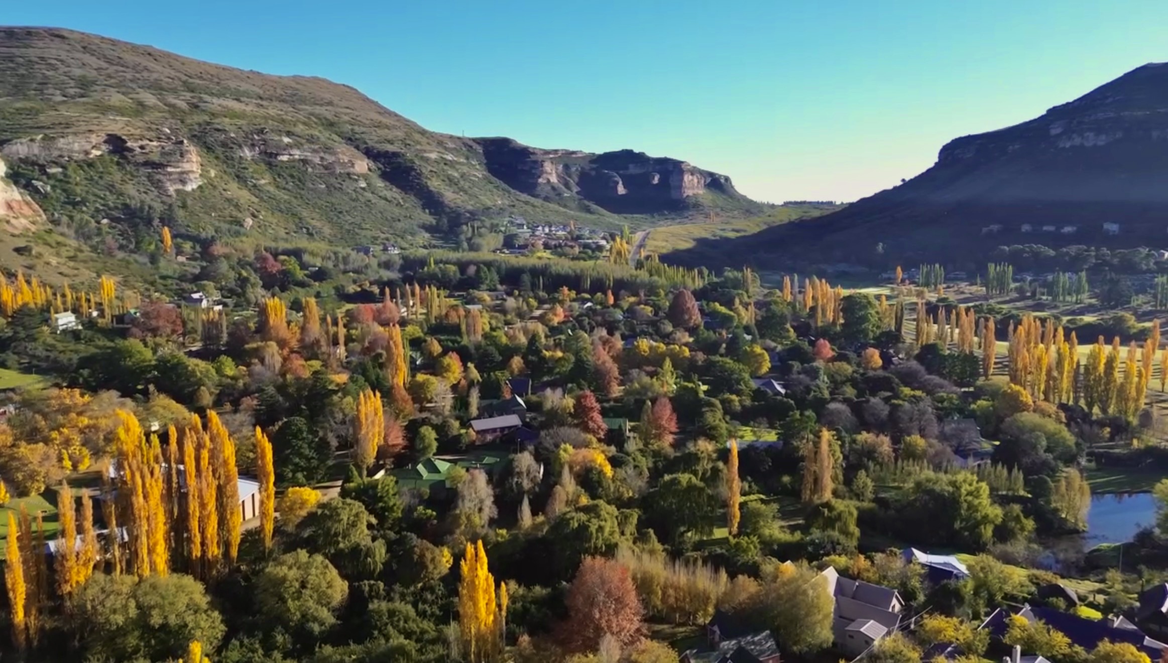 The village of Clarens